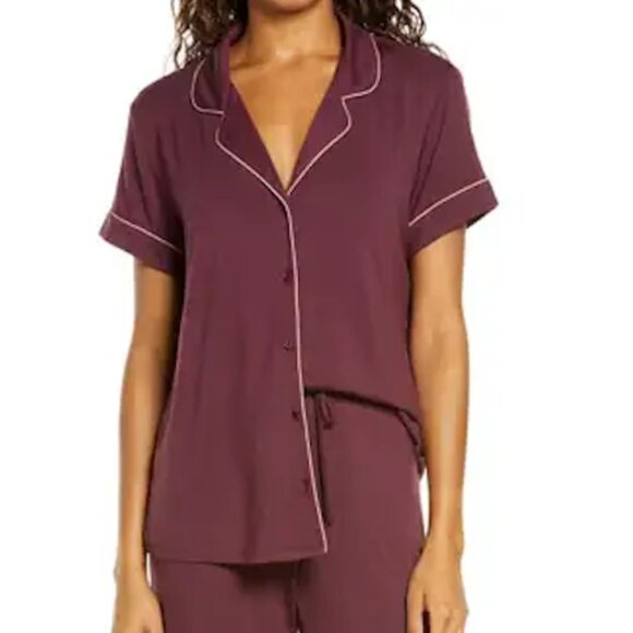Nordstrom Moonlight Dream Pajamas, Burgundy Fig, NWT - Picture 3 of 13